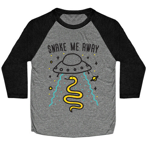 Snake Me Away Baseball Tee