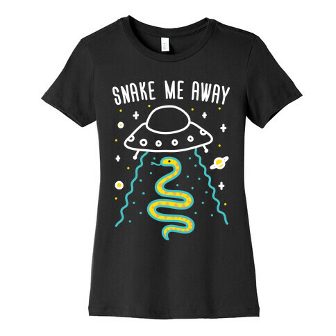 Snake Me Away Womens T-Shirt