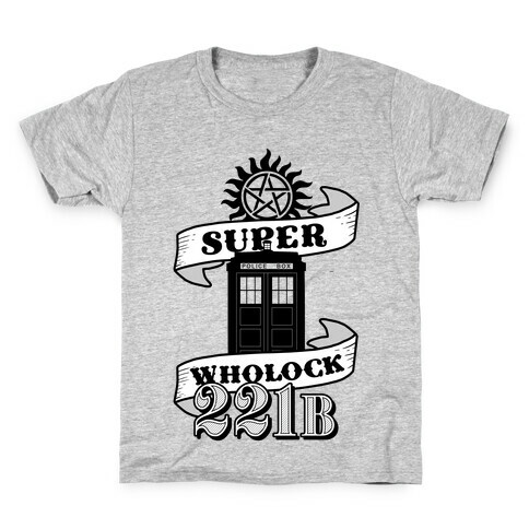 Superwholock Icons Kids T-Shirt