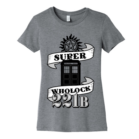 Superwholock Icons Womens T-Shirt