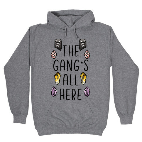 The Gangs All Here Crystals Hooded Sweatshirt