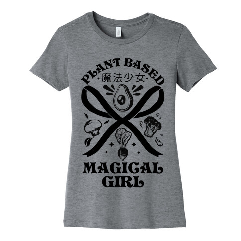 Plant Based Magical Girl Womens T-Shirt