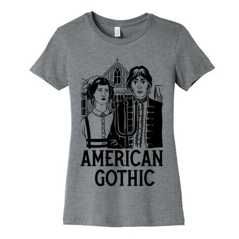 American Gothic Mall Goths Womens T-Shirt