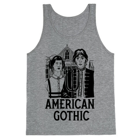 American Gothic Mall Goths Tank Top