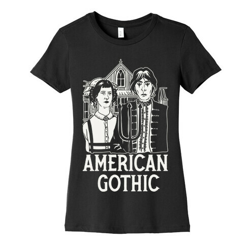 American Gothic Mall Goths Womens T-Shirt