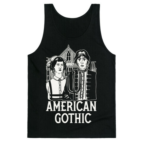 American Gothic Mall Goths Tank Top