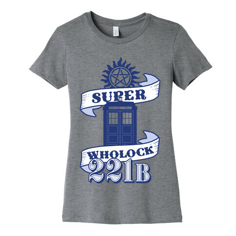 Superwholock Icons Womens T-Shirt