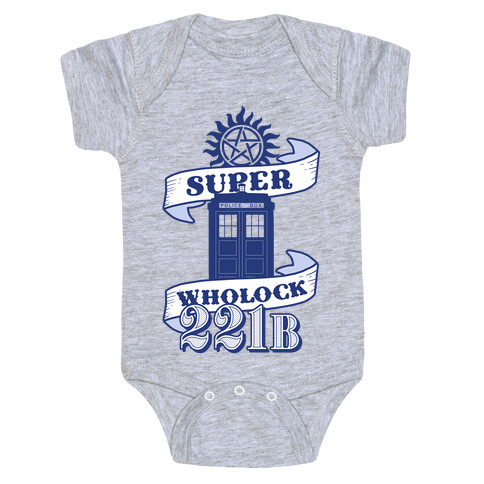 Superwholock Icons Baby One-Piece