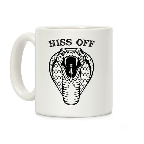 Hiss Off Snake Coffee Mug