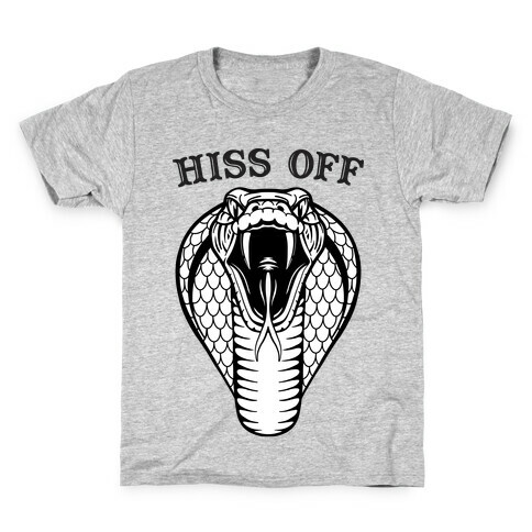 Hiss Off Snake Kids T-Shirt