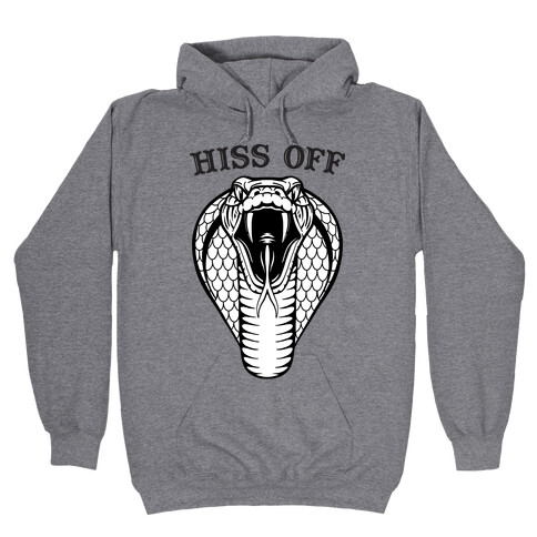 Hiss Off Snake Hooded Sweatshirt