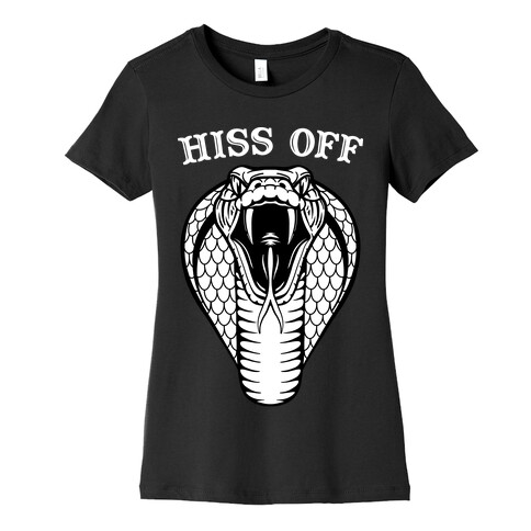 Hiss Off Snake Womens T-Shirt
