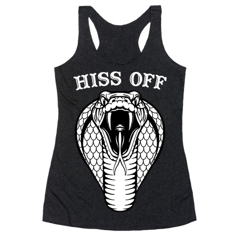 Hiss Off Snake Racerback Tank Top