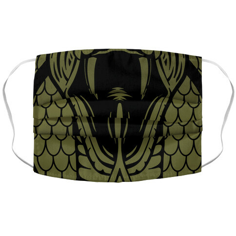 Snake Fangs Accordion Face Mask