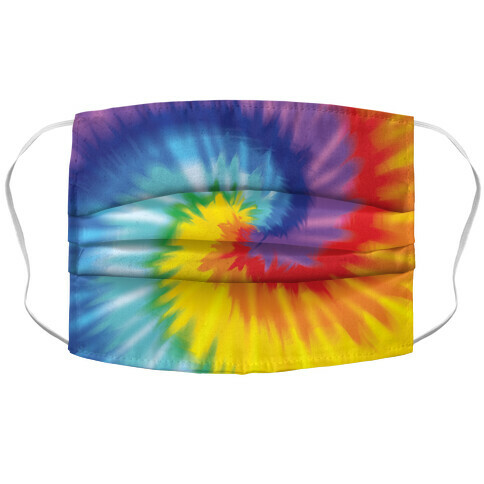 Tie Dye Accordion Face Mask