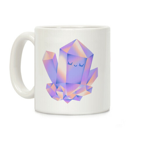 Happy Healing Crystal Coffee Mug