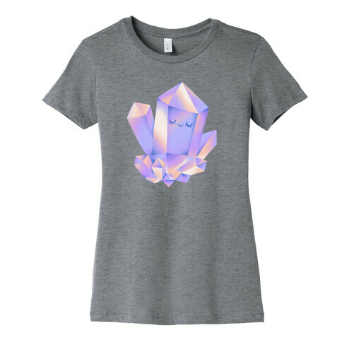 Happy Healing Crystal Womens T-Shirt