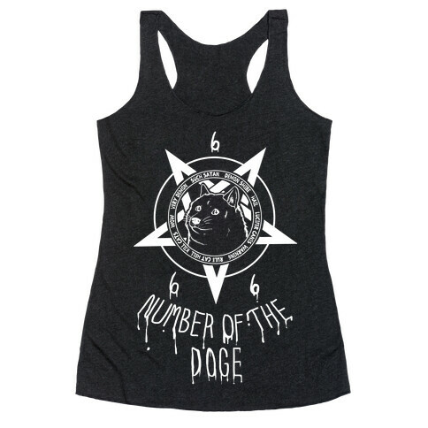 Number of the Doge Racerback Tank Top
