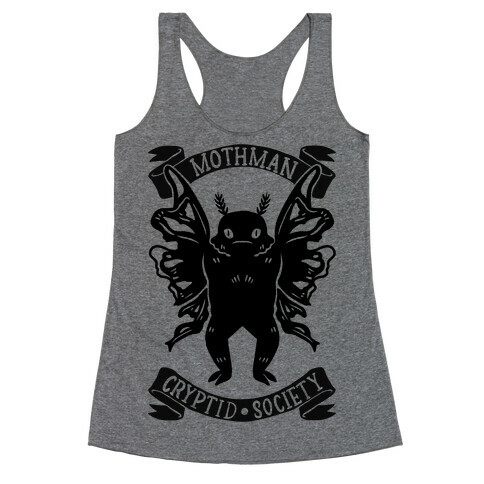 Mothman Cryptid Society Racerback Tank Top