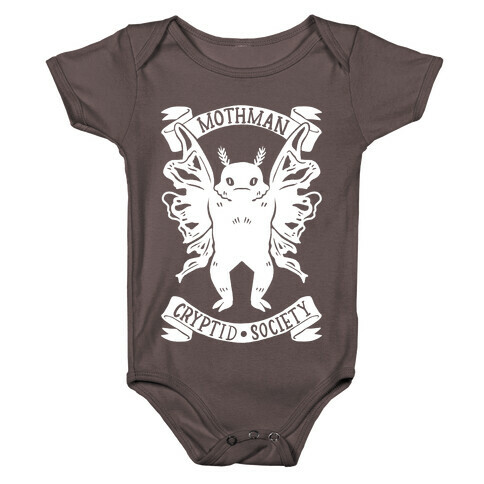 Mothman Cryptid Society Baby One-Piece