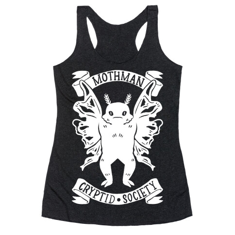 Mothman Cryptid Society Racerback Tank Top