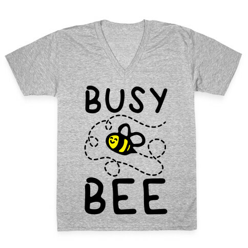 Busy Bee  V-Neck Tee Shirt