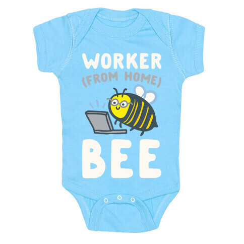 Worker (From Home) Bee Baby One-Piece