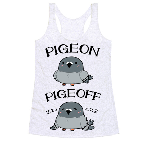 Pigeon Pigeoff Racerback Tank Top