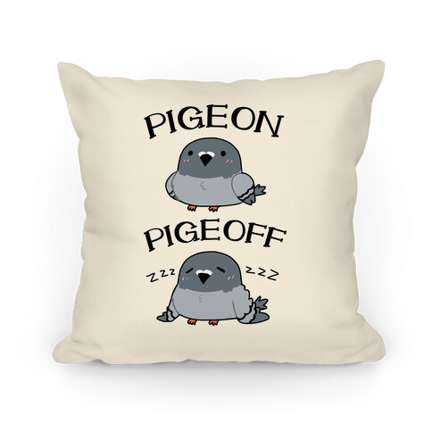 Pigeon Pigeoff Pillow