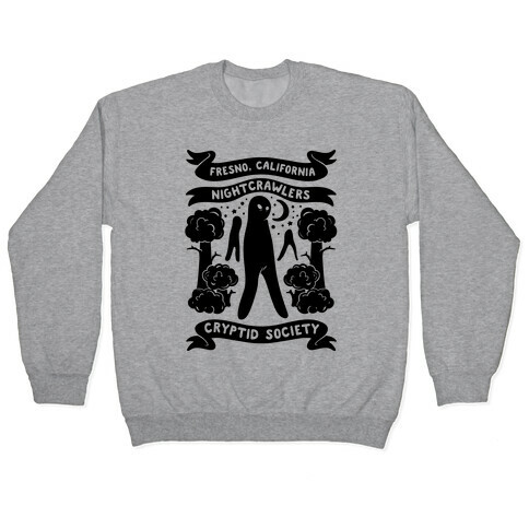 Fresno Nightcrawlers Cryptid Society  Pullover