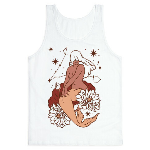 Zodiac Pinup Pisces Tank Top