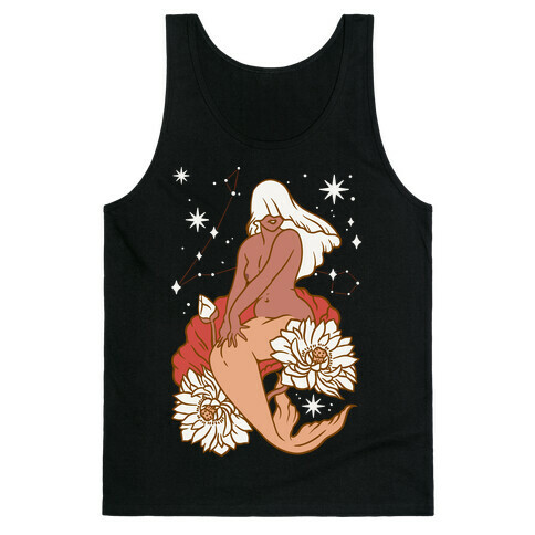 Zodiac Pinup Pisces Tank Top