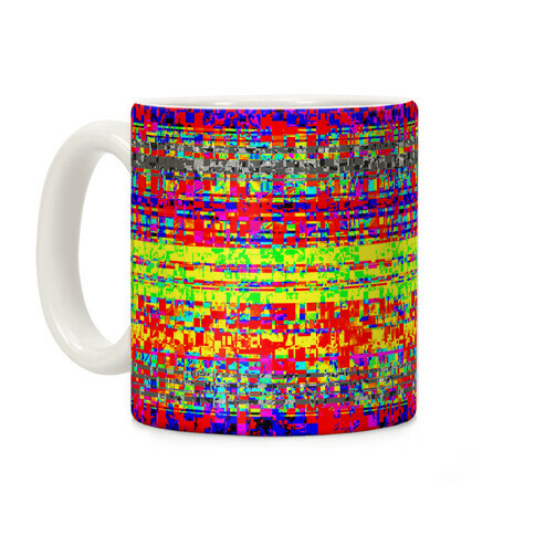 Glitch pattern Coffee Mug