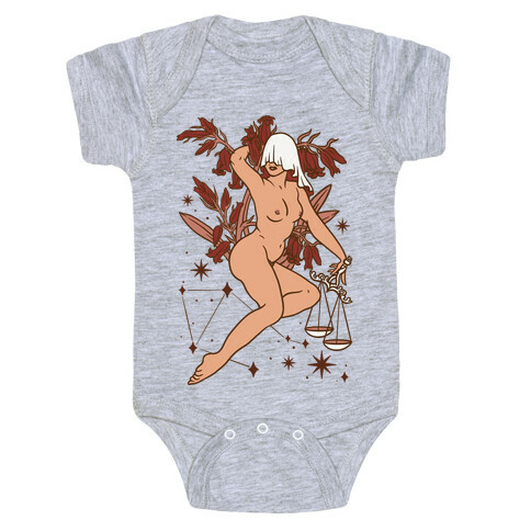 Zodiac Pinup Libra Baby One-Piece