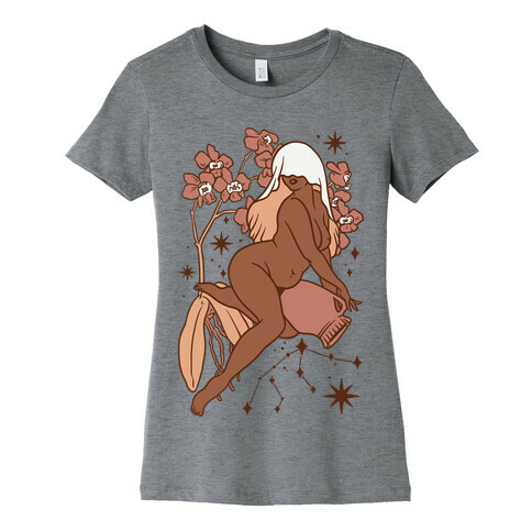 Zodiac Pinup Aquarius Womens T-Shirt