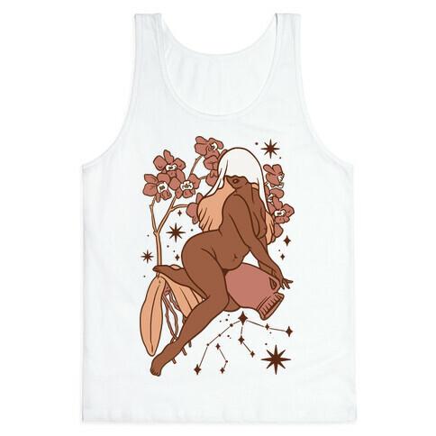 Zodiac Pinup Aquarius Tank Top