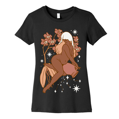 Zodiac Pinup Aquarius Womens T-Shirt