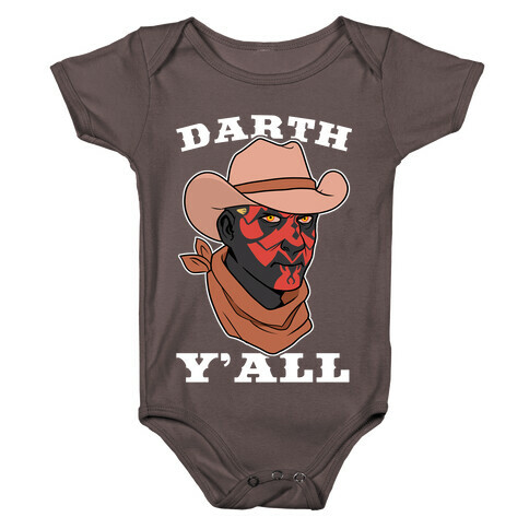 Darth Y'all Baby One-Piece