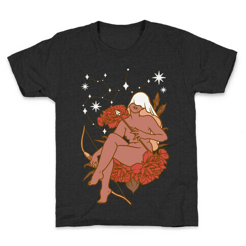 Zodiac Pinup Sagittarius  Kids T-Shirt