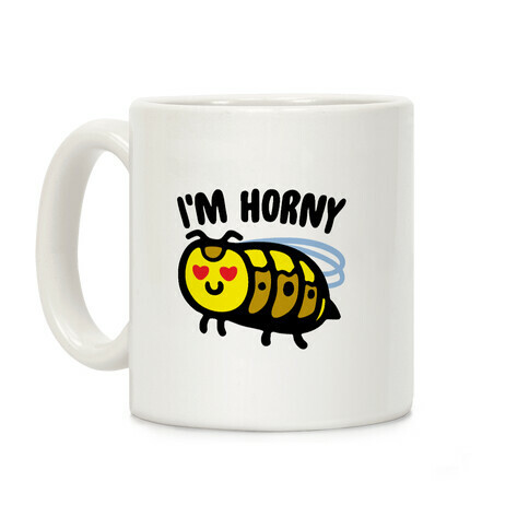 I'm Horny Hornet Parody Coffee Mug