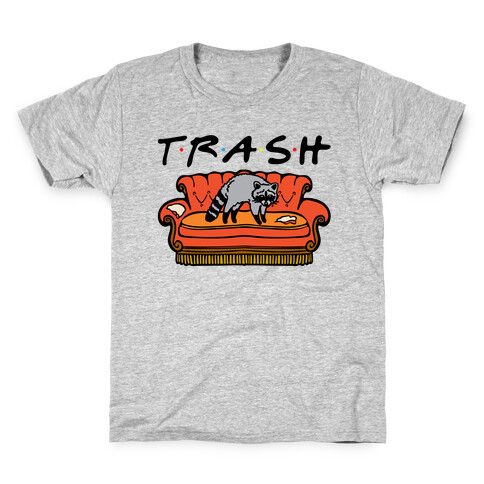 Trash Friends Parody Kids T-Shirt