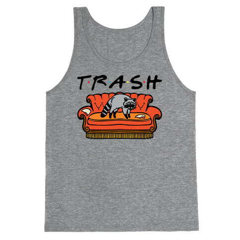 Trash Friends Parody Tank Top