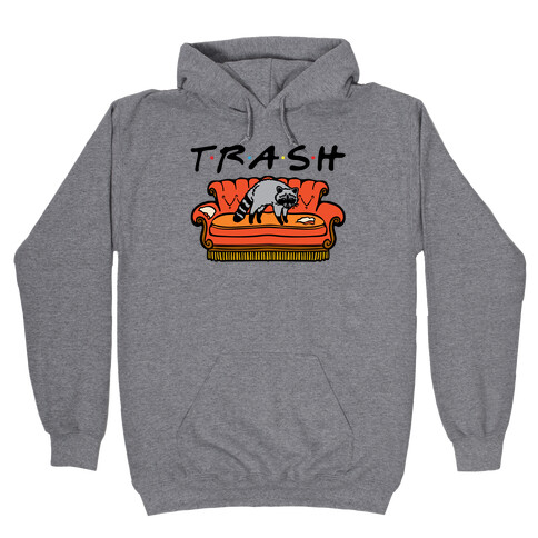 Trash Friends Parody Hooded Sweatshirt