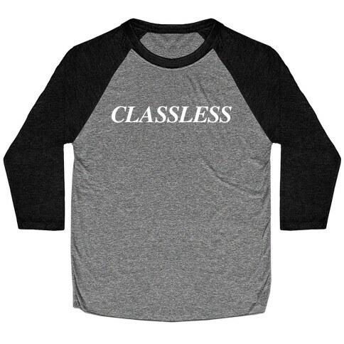 Classless Baseball Tee