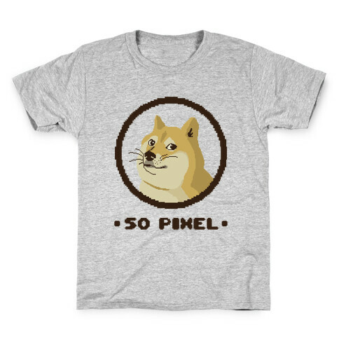 Pixel Doge Kids T-Shirt