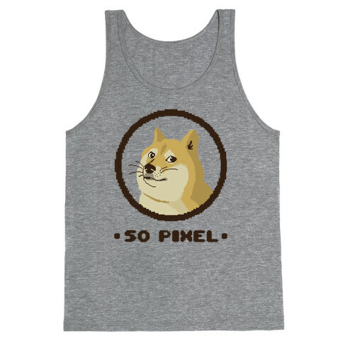 Pixel Doge Tank Top