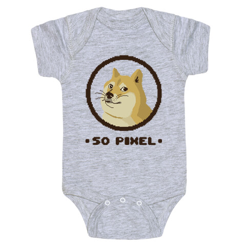 Pixel Doge Baby One-Piece