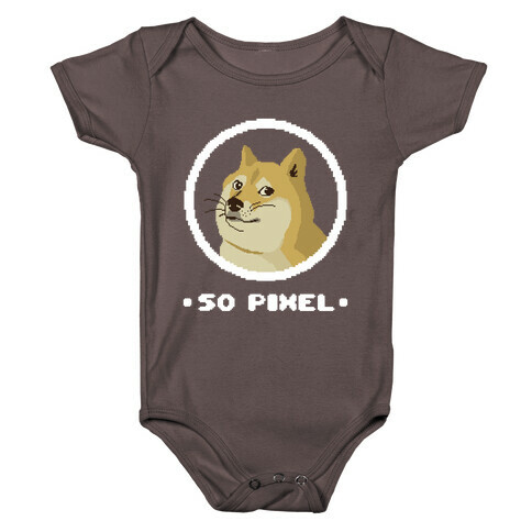 Pixel Doge Baby One-Piece