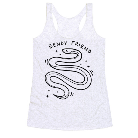 Bendy Friend Snake Racerback Tank Top