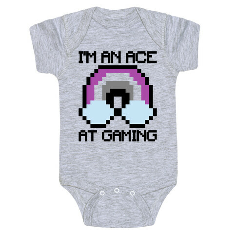 I'm An Ace At Gaming Baby One-Piece